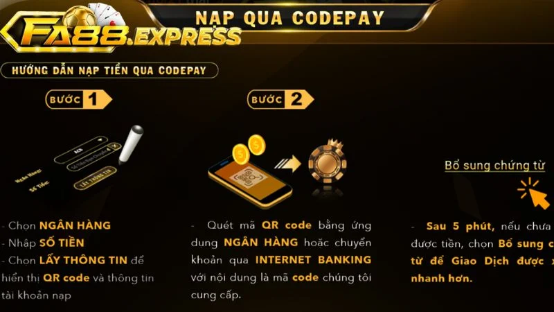 Các lưu ý cần quan tâm để thực hiện nạp tiền thành công 100%