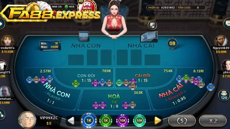Các mẹo giúp tối ưu hóa chiến lược khi chơi Baccarat FA88
